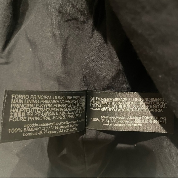 New ZARA Print Puffer Jacket With Front Patch Pockets And Side Vents - Picture 10 of 10